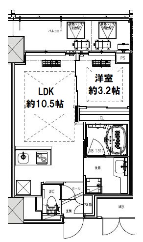 物件○○の間取り図