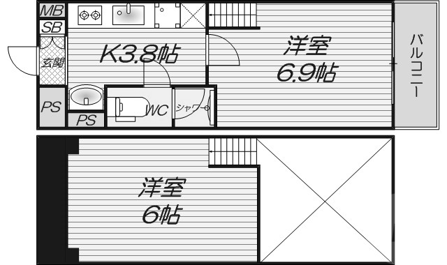 物件○○の間取り図