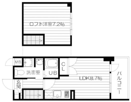 物件○○の間取り図