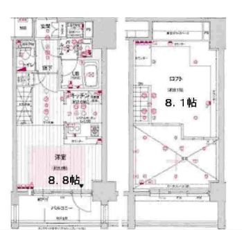 物件○○の間取り図