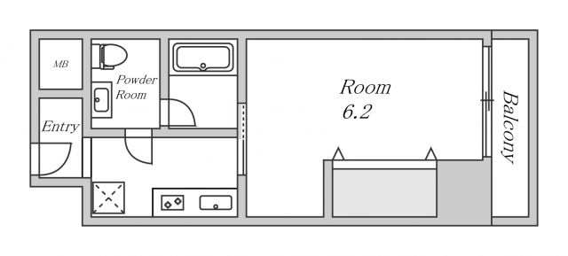 物件○○の間取り図