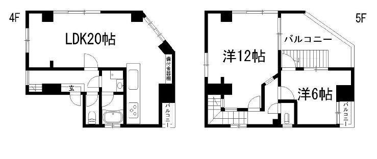 物件○○の間取り図