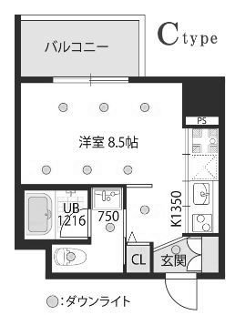 物件○○の間取り図