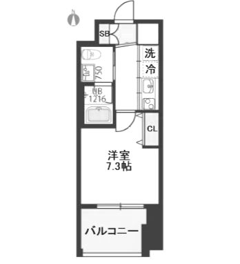 物件○○の間取り図