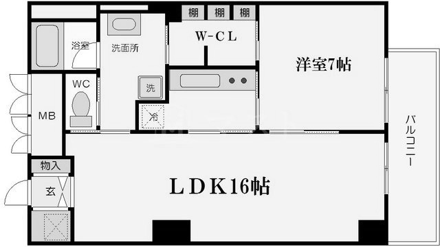 物件○○の間取り図