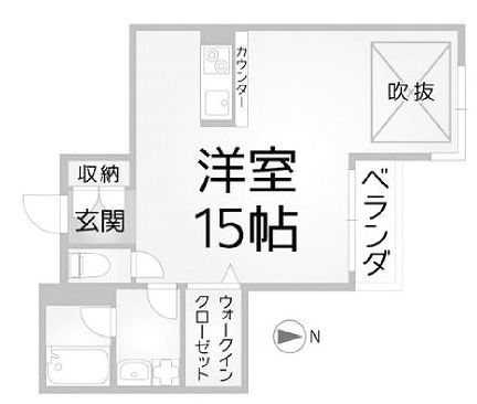 物件○○の間取り図