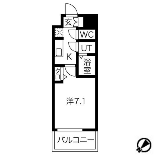 物件○○の間取り図