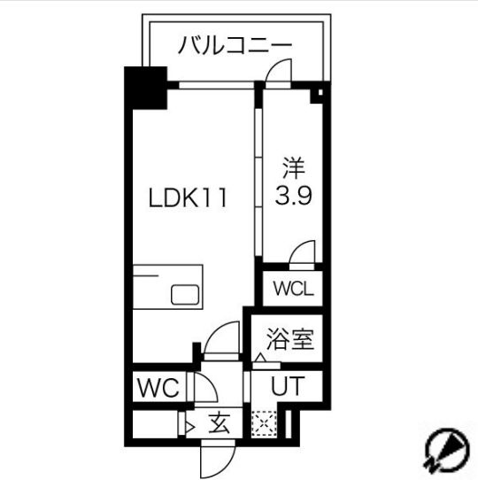 物件○○の間取り図