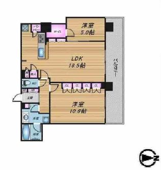 物件○○の間取り図