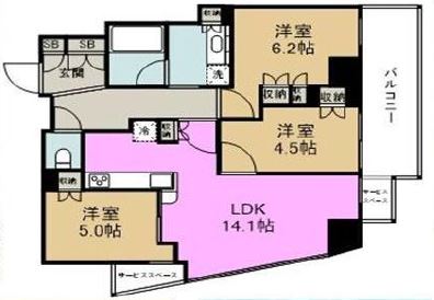 物件○○の間取り図