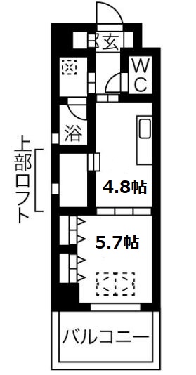 物件○○の間取り図