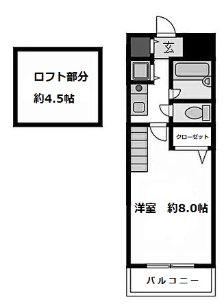 物件○○の間取り図