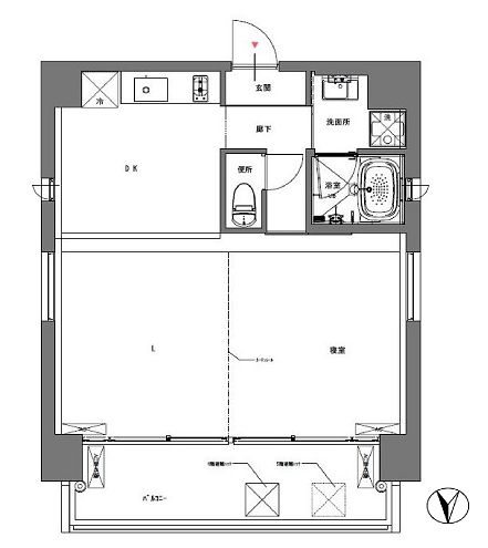 物件○○の間取り図