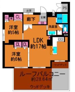 物件○○の間取り図