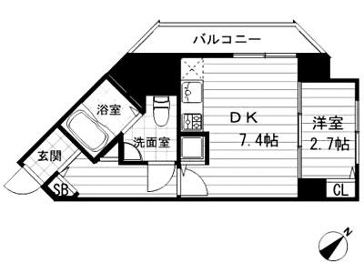 物件○○の間取り図