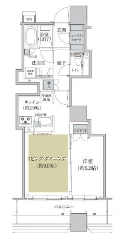 物件○○の間取り図