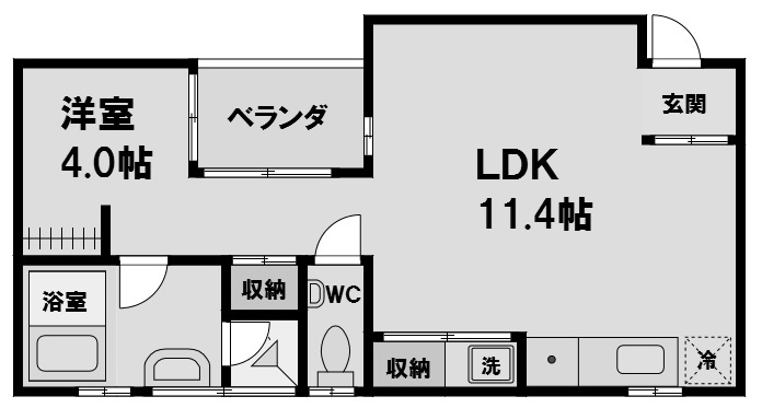 物件○○の間取り図