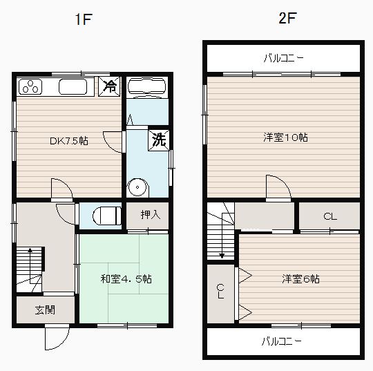 物件○○の間取り図