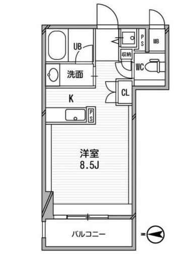 物件○○の間取り図