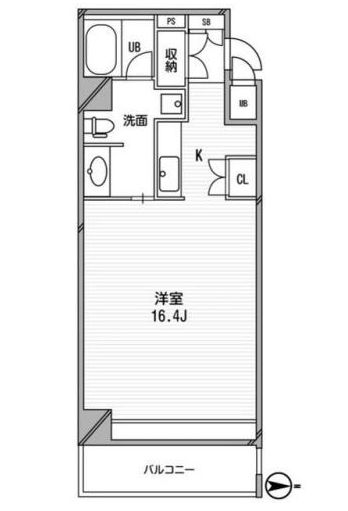 物件○○の間取り図