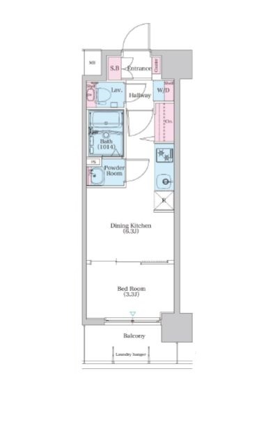 物件○○の間取り図