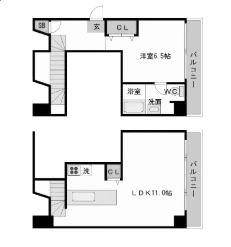 物件○○の間取り図