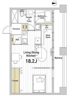 物件○○の間取り図