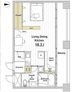 物件○○の間取り図