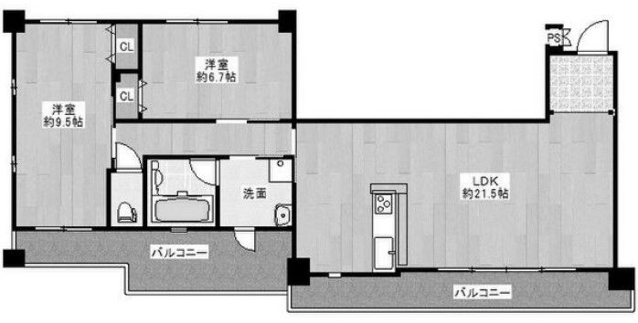 物件○○の間取り図