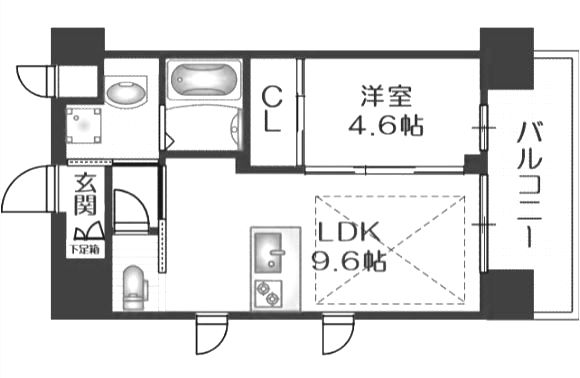 物件○○の間取り図