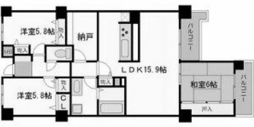 物件○○の間取り図