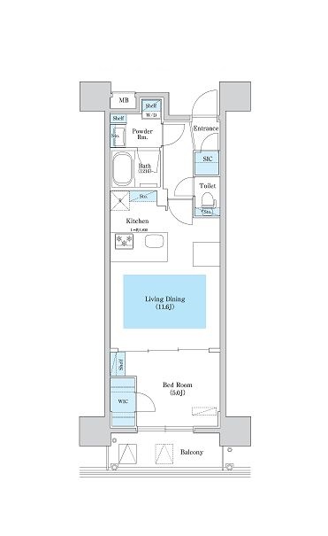 物件○○の間取り図