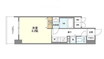 物件○○の間取り図