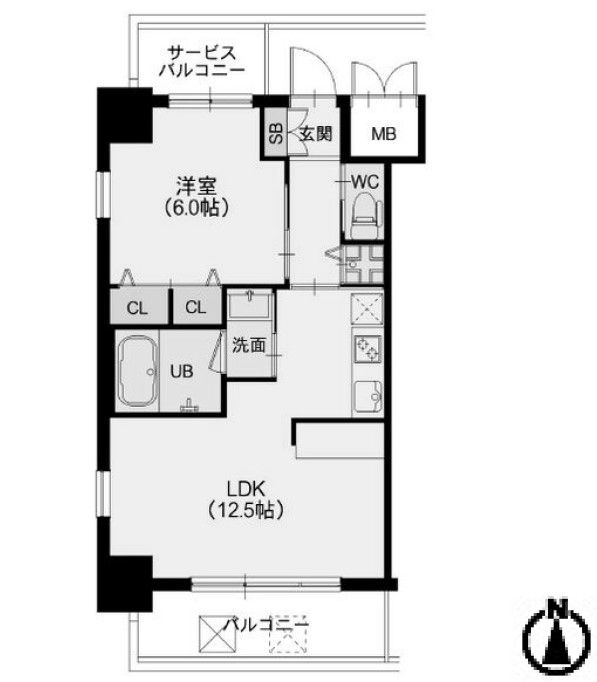 物件○○の間取り図