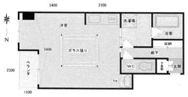 物件○○の間取り図