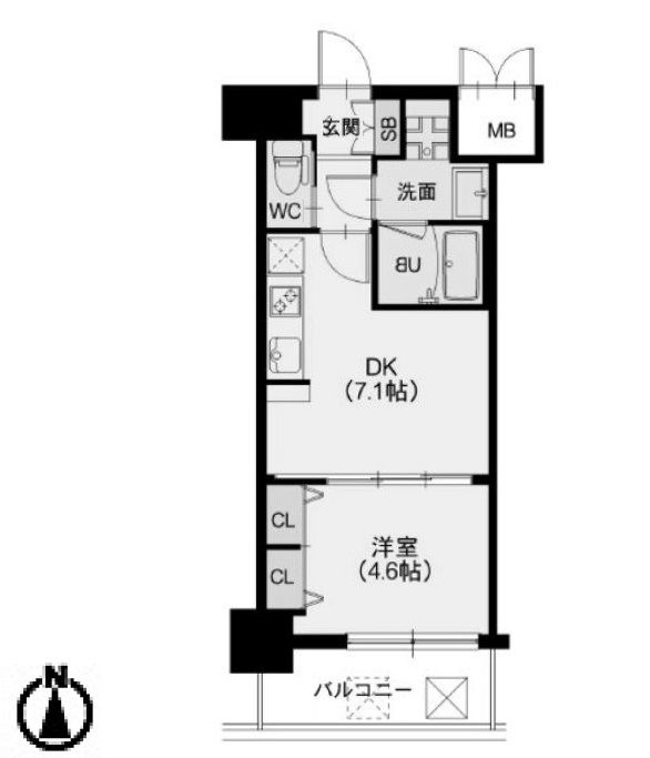 物件○○の間取り図