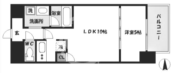 物件○○の間取り図