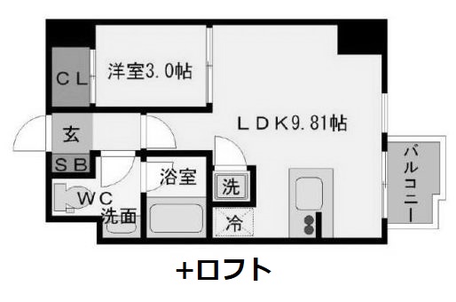 物件○○の間取り図