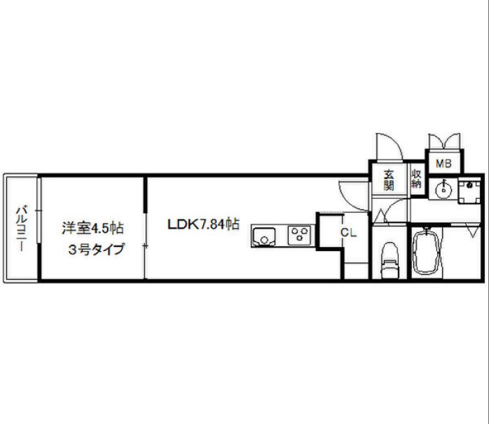 物件○○の間取り図