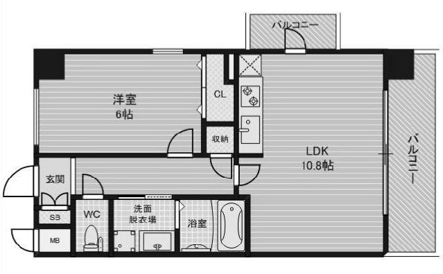 物件○○の間取り図