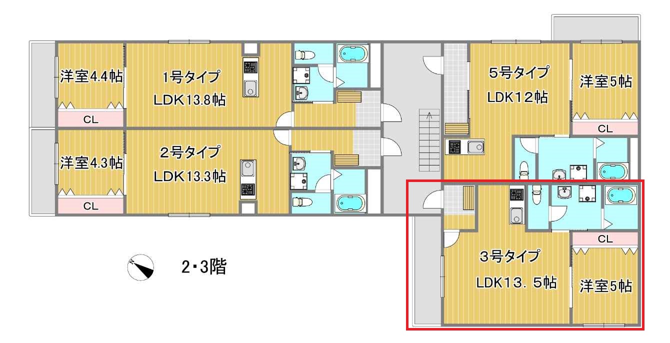 物件○○の間取り図