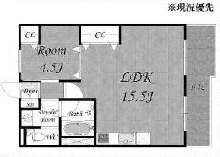 物件○○の間取り図