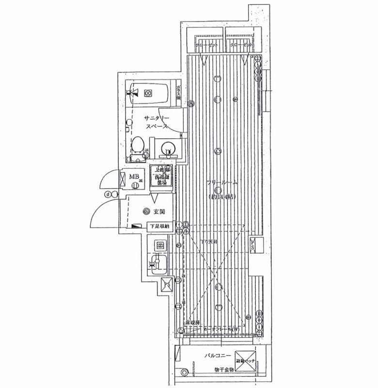 物件○○の間取り図