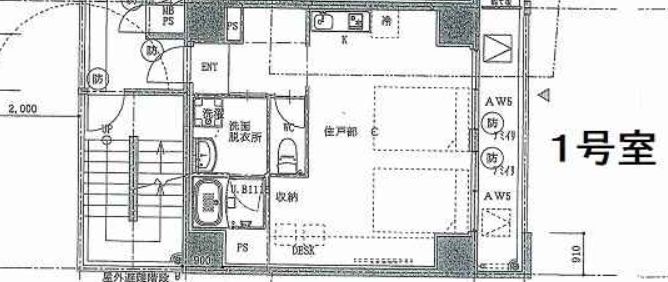 物件○○の間取り図