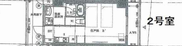 物件○○の間取り図