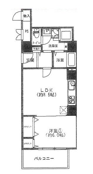 物件○○の間取り図