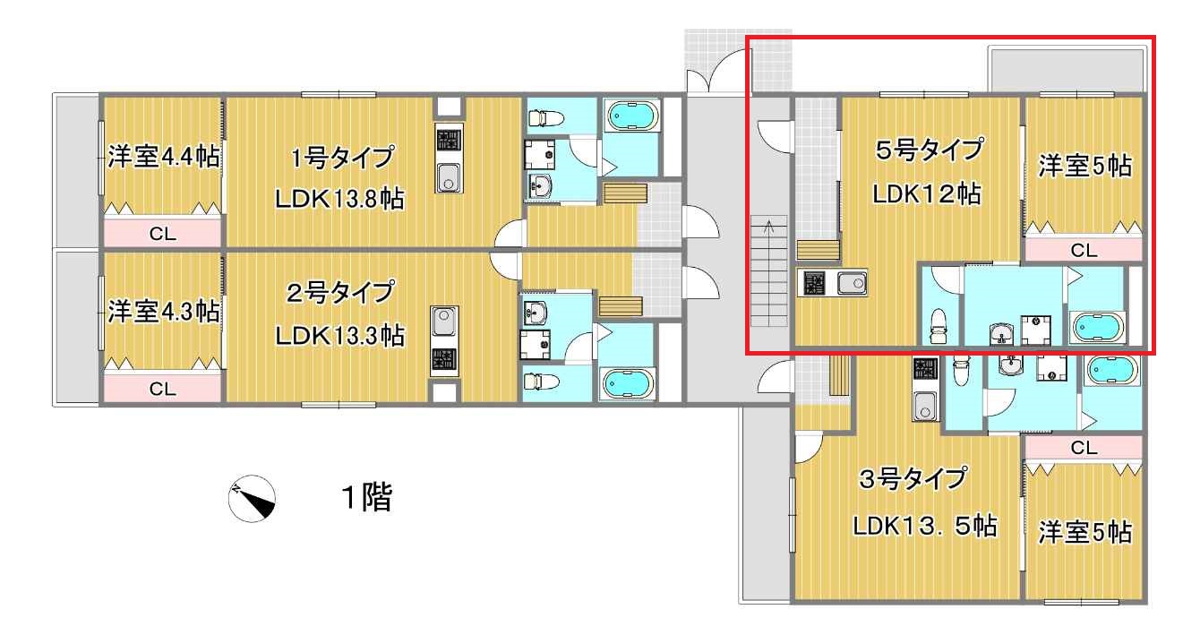 物件○○の間取り図