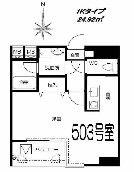 物件○○の間取り図