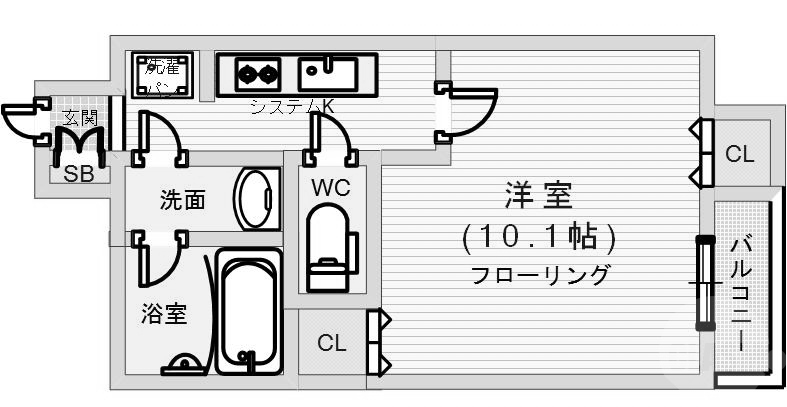 物件○○の間取り図