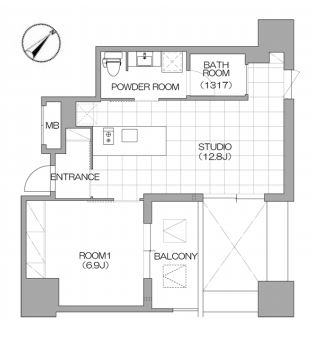 物件○○の間取り図